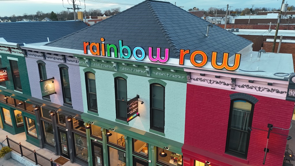 Rainbow Row Exterior